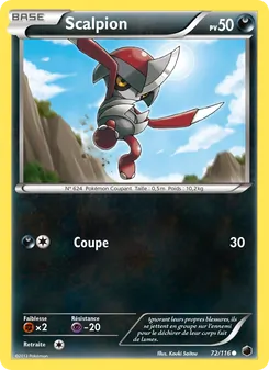 Carte Scalpion 72/116 – Glaciation Plasma