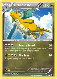 Carte Dracolosse 83/116 – Glaciation Plasma