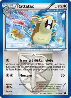 Carte Rattatac 88/116 – Glaciation Plasma
