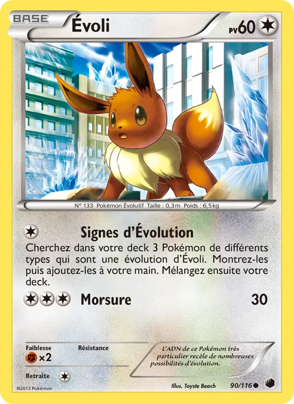 Carte Évoli 90/116 – Glaciation Plasma