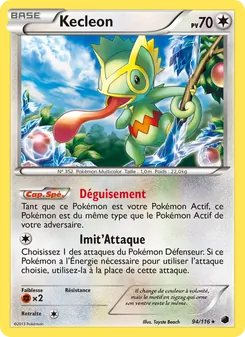 Carte Kecleon 94/116 – Glaciation Plasma