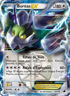 Carte Boréas-EX 98/116 – Glaciation Plasma