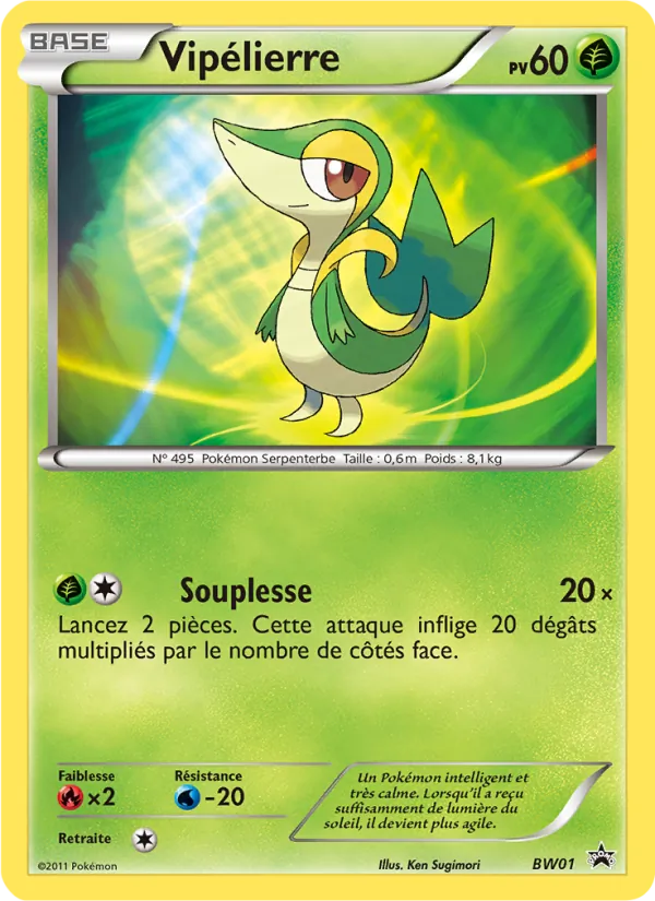 Carte Vipélierre BW01 – Promo BW