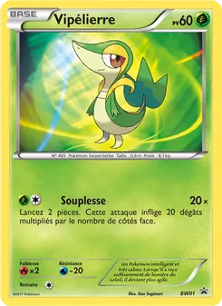 Carte Vipélierre BW01 – Promo BW