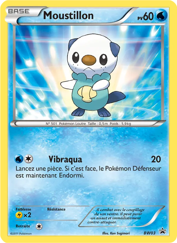 Carte Moustillon BW03 – Promo BW