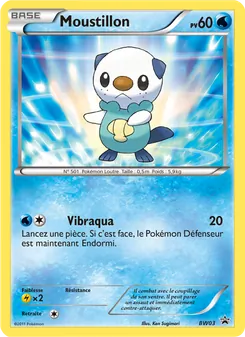 Carte Moustillon BW03 – Promo BW