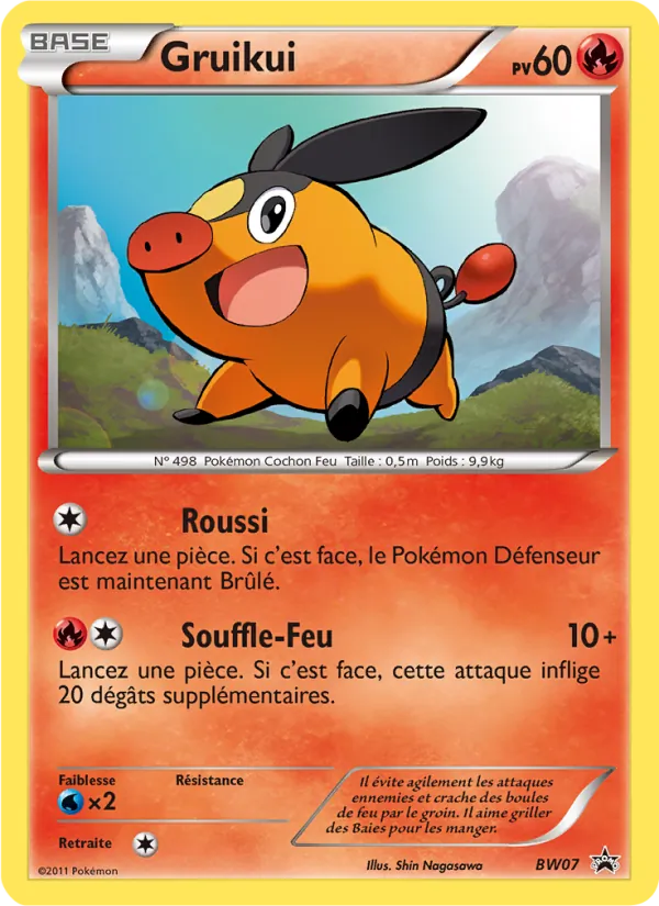 Carte Gruikui BW07 – Promo BW