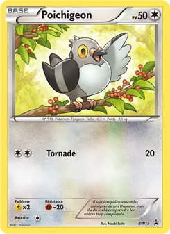 Carte Poichigeon BW15 – Promo BW