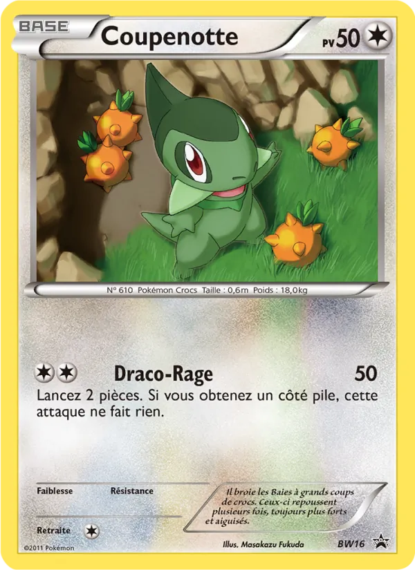 Carte Coupenotte BW16 – Promo BW