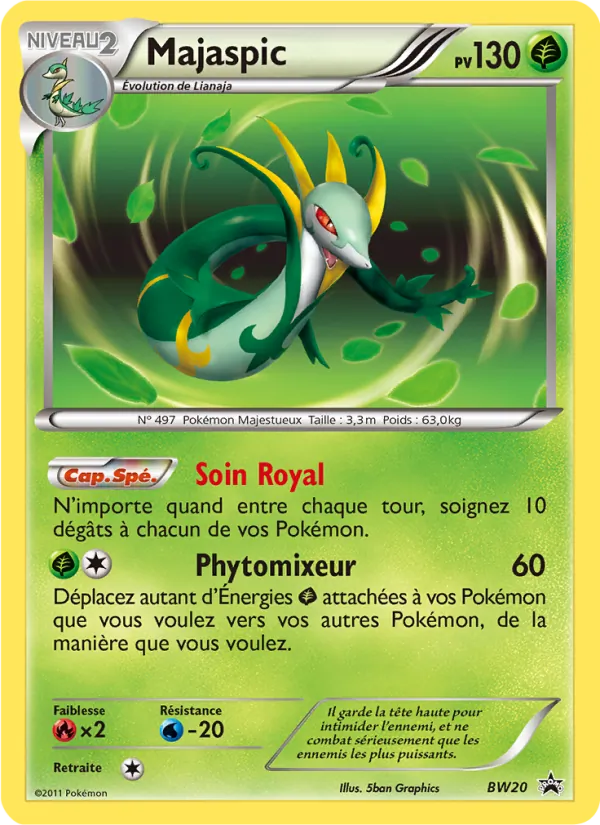 Carte Majaspic BW20 – Promo BW