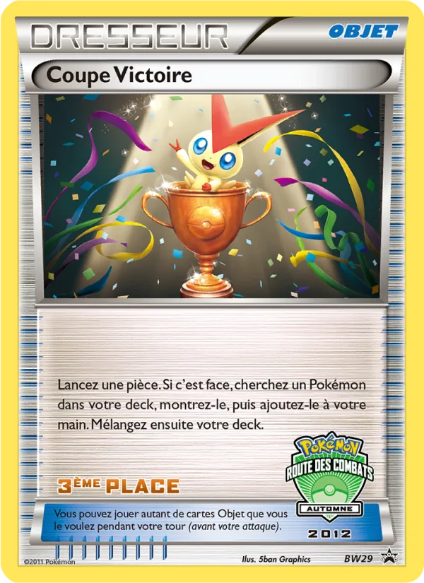 Carte Coupe Victoire BW31 – Promo BW