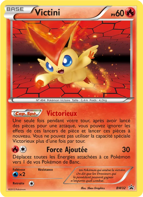 Carte Victini BW32 – Promo BW
