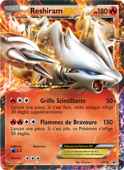 Carte Reshiram ex BW36 – Promo BW