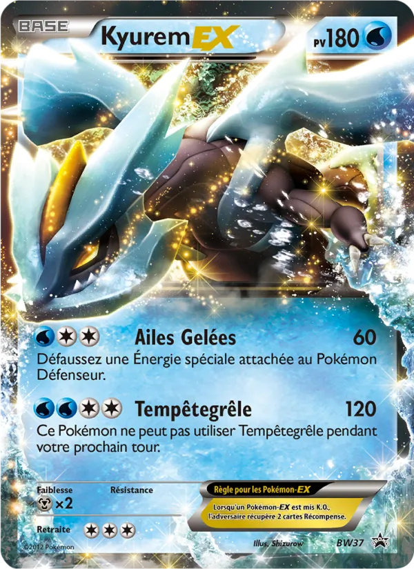 Carte Kyurem ex BW37 – Promo BW