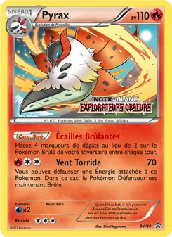 Carte Pyrax BW40 – Promo BW