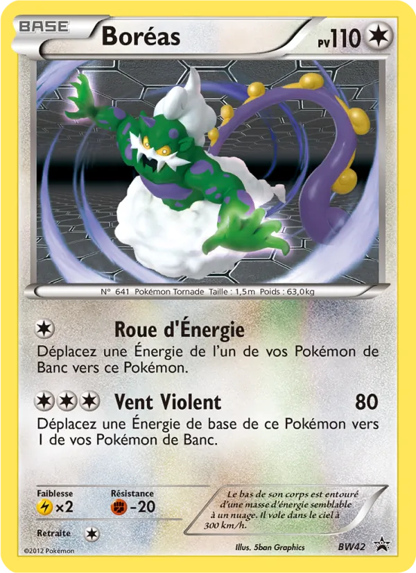 Carte Boréas BW42 – Promo BW