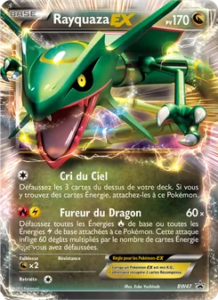Carte Rayquaza ex BW47 – Promo BW