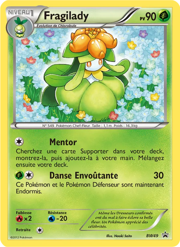 Carte Fragilady BW49 – Promo BW