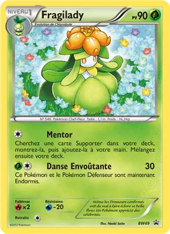 Carte Fragilady BW49 – Promo BW