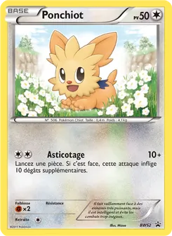 Carte Ponchiot BW52 – Promo BW