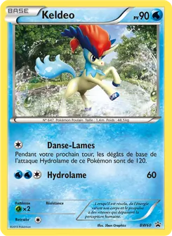 Carte Keldeo BW60 – Promo BW