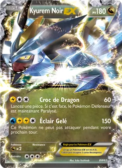 Carte Kyurem Noir ex BW62 – Promo BW