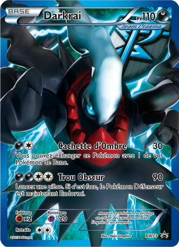 Carte Darkrai BW73 – Promo BW