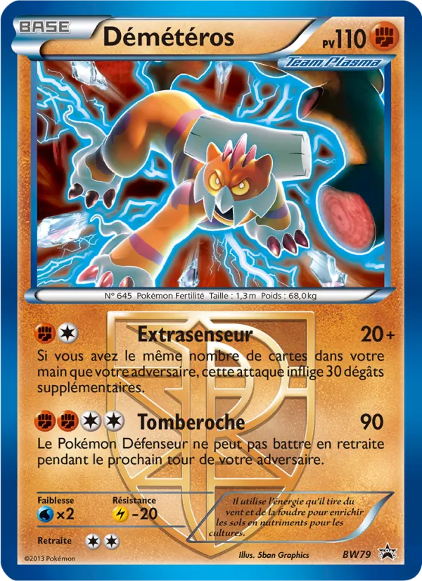 Carte Démétéros BW79 – Promo BW