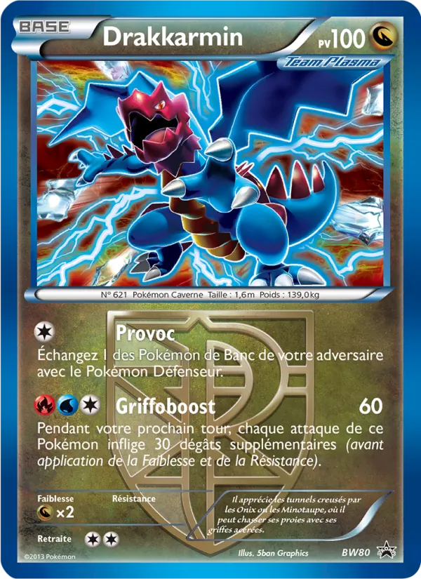 Carte Drakkarmin BW80 – Promo BW