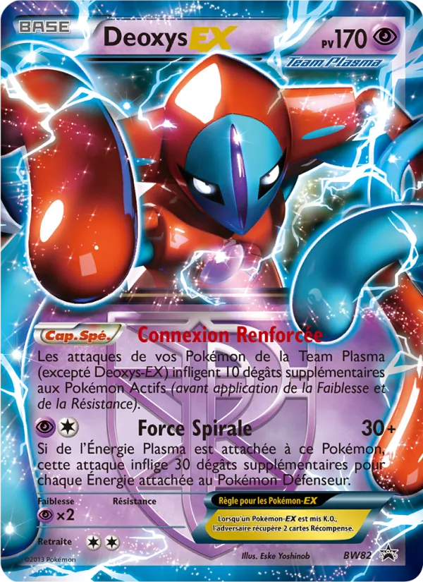 Carte Deoxys ex BW82 – Promo BW