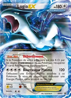 Carte Lugia ex BW83 – Promo BW
