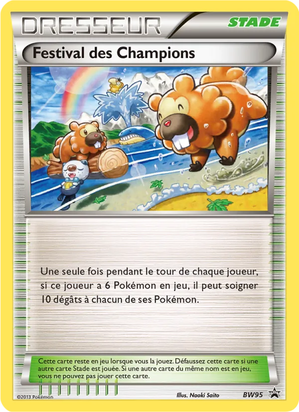 Carte Festival des Champions BW95 – Promo BW