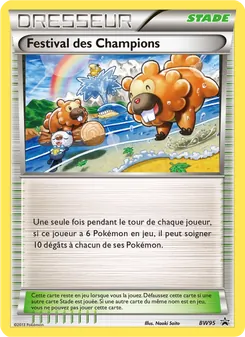Carte Festival des Champions BW95 – Promo BW