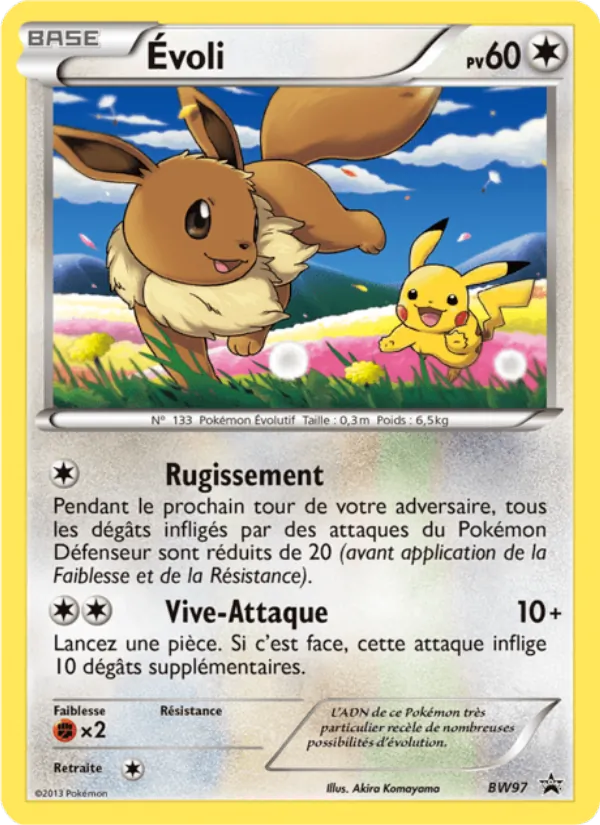 Carte Évoli BW97 – Promo BW