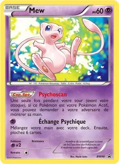 Carte Mew BW98 – Promo BW