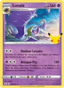Carte Lunala 15/25 – Célébrations