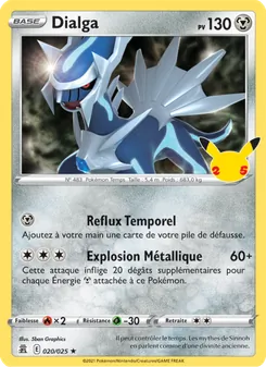 Carte Dialga 20/25 – Célébrations