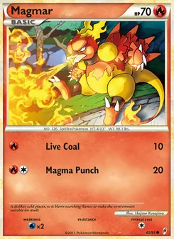 Carte Magmar 62/95 – L&rsquo;appel des Légendes