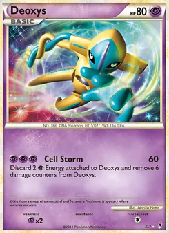 Carte Deoxys SL1 – L&rsquo;Appel des Légendes