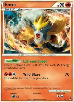 Carte Entei SL3 – L&rsquo;appel des Légendes