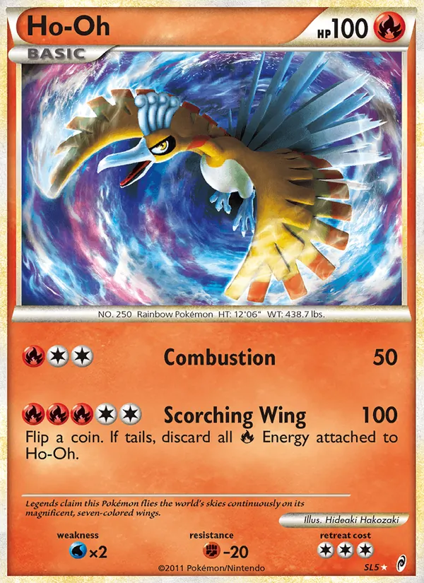 Carte Ho-Oh SL5 – L&rsquo;Appel des Légendes
