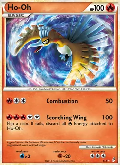 Carte Ho-Oh SL5 – L&rsquo;Appel des Légendes