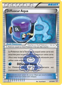 Carte Diffuseur Aqua 23/34 – Double Danger