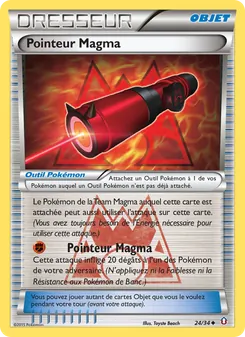 Carte Pointeur Magma 24/34 – Double Danger