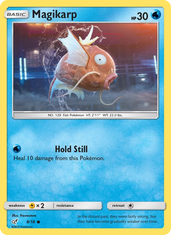 Carte Magicarpe 8/18 – Détective Pikachu