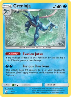 Carte Amphinobi 9/18 – Détective Pikachu