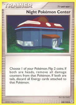 Carte Centre Pokémon de Nuit 108/130 – Diamant & Perle