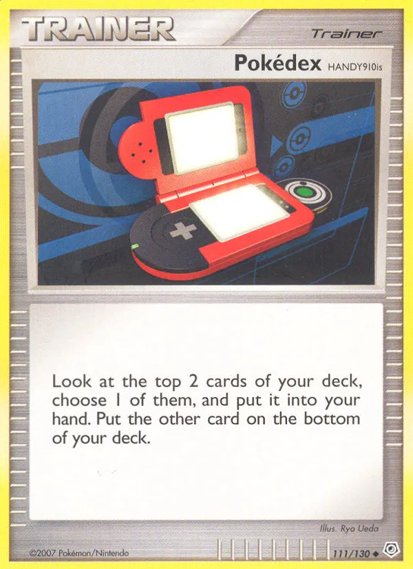 Carte Pokédex HANDY910is 111/130 – Diamant & Perle