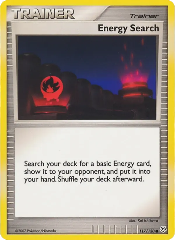 Carte Recherche d'énergie 117/130 – Diamant & Perle