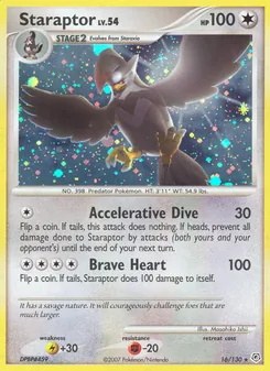 Carte Étouraptor 16/130 – Diamant & Perle